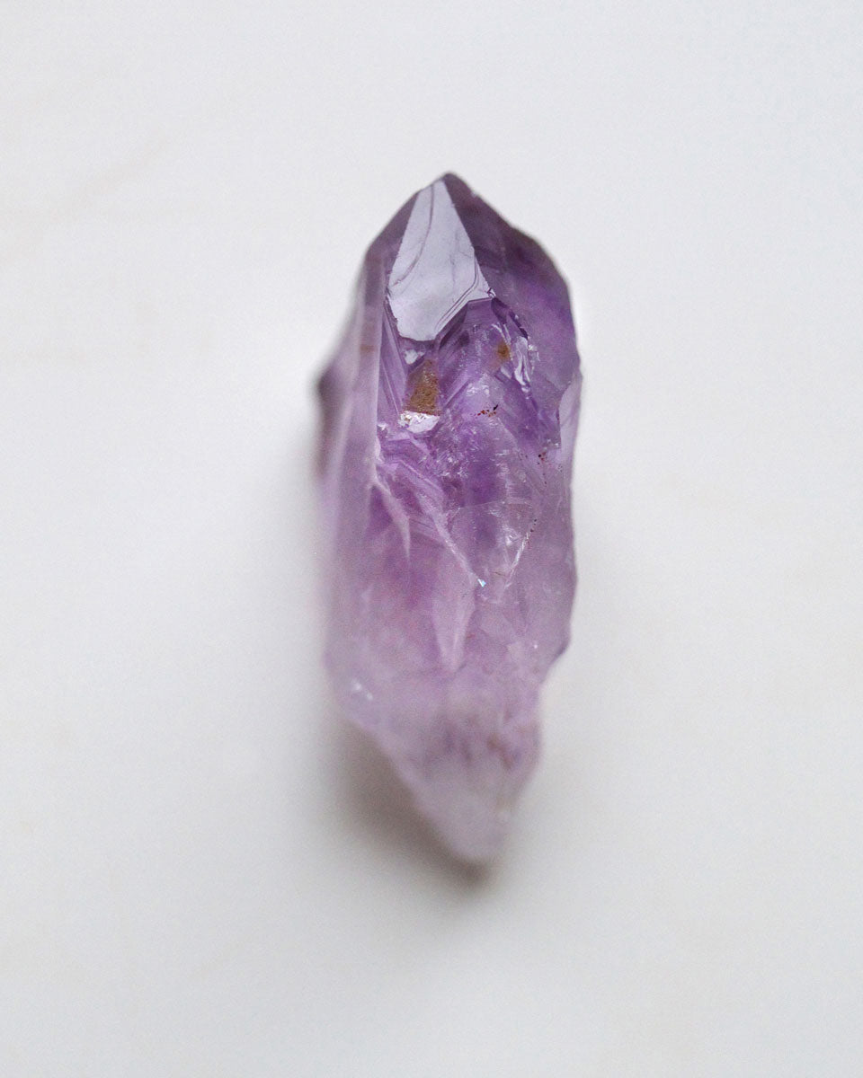 Rough amethyst crystal