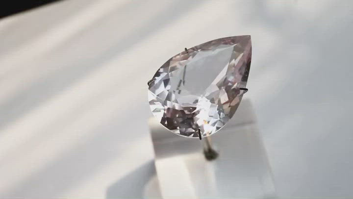 Morganite Pear 18.2 ct
