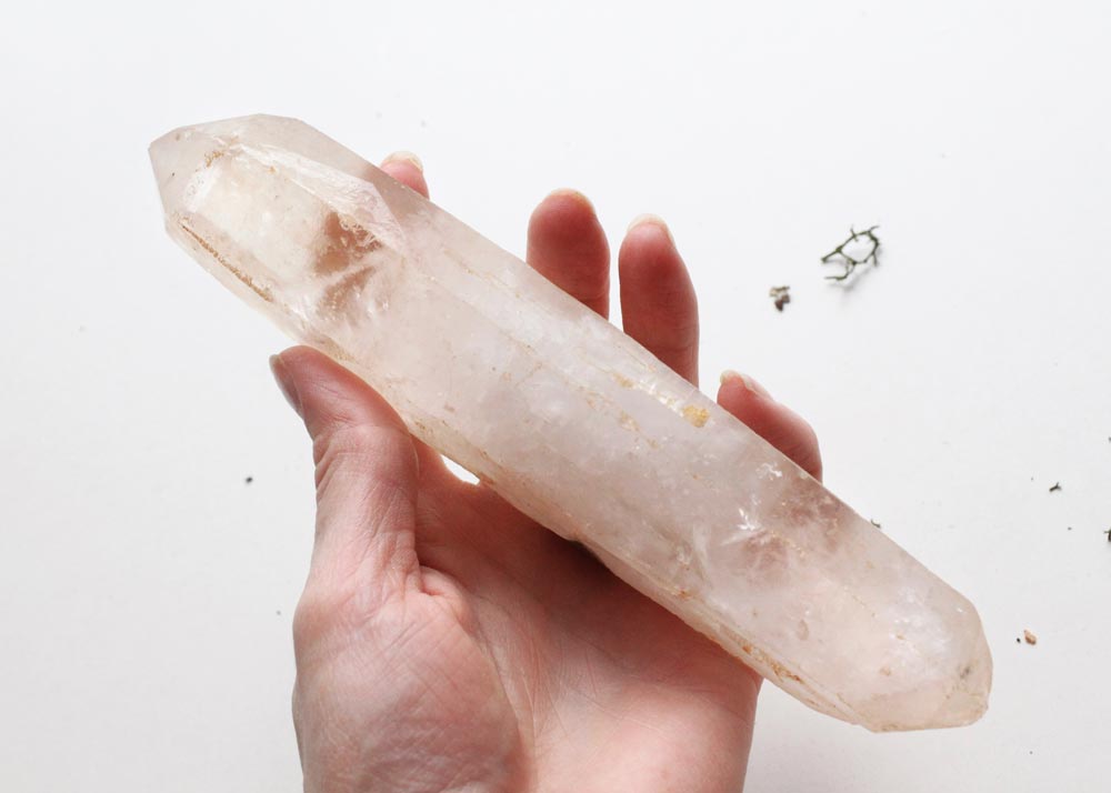Lemurian Quartz Crystal Double Point