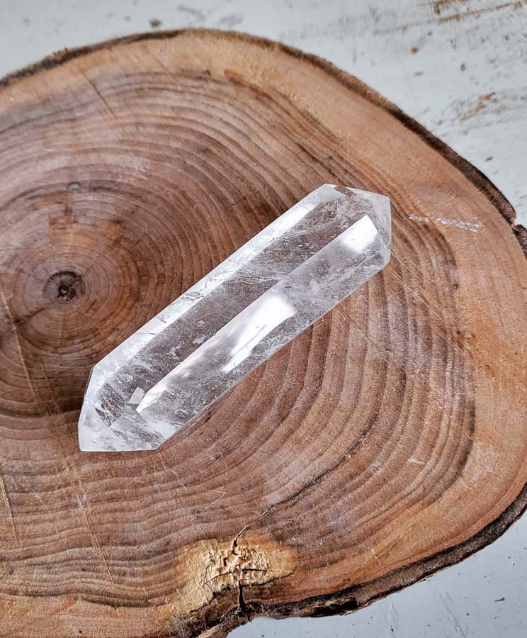 Rock Crystal Double Point