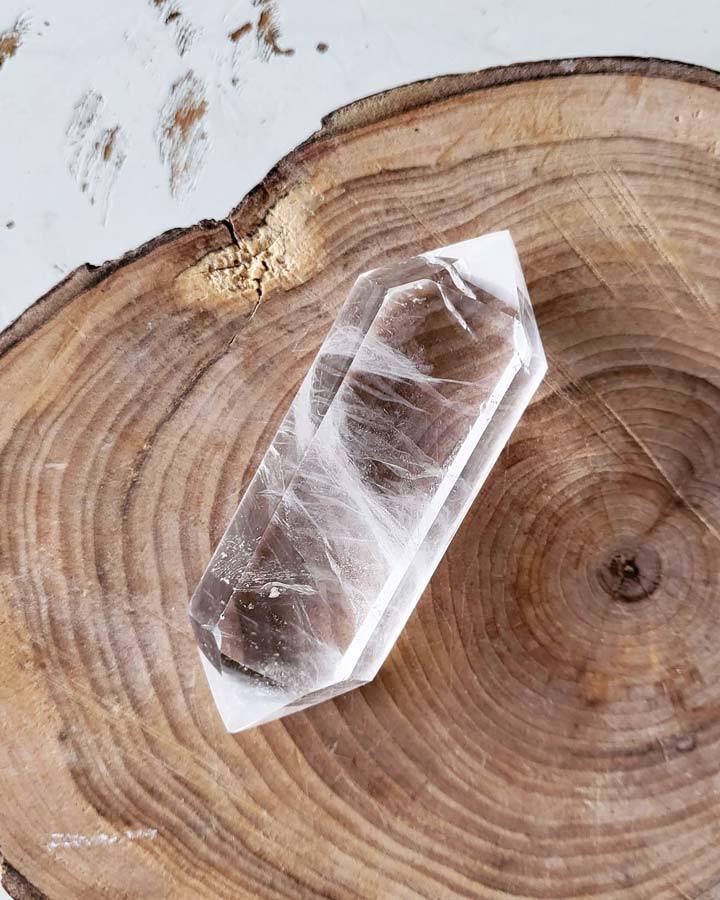 Rock Crystal Double Point