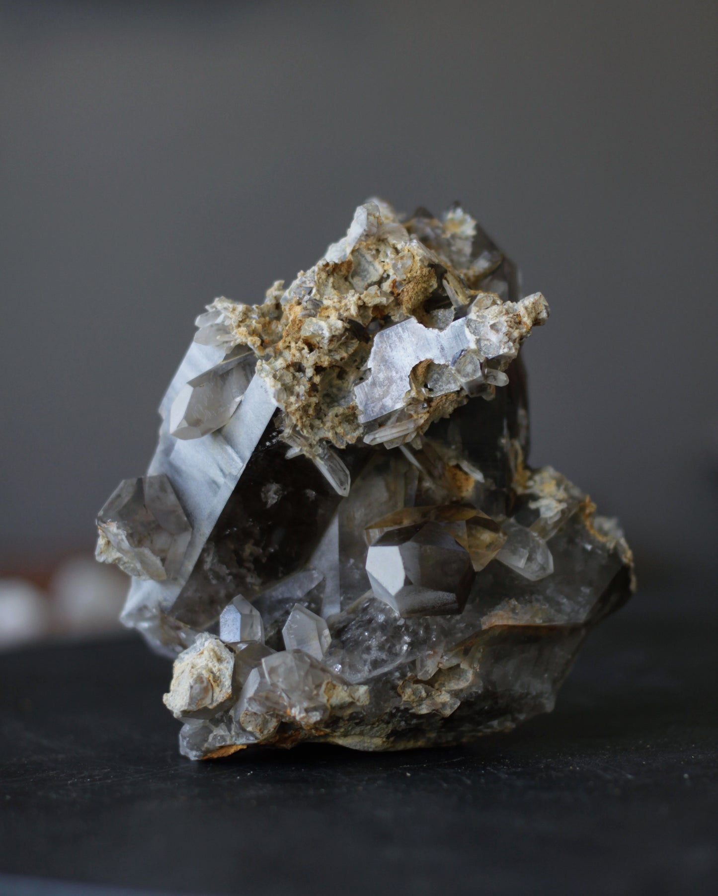 Quartz Specimen With Phantoms