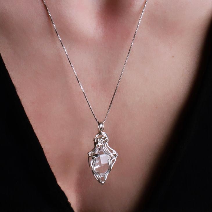 Herkimer Diamond Pendant #1
