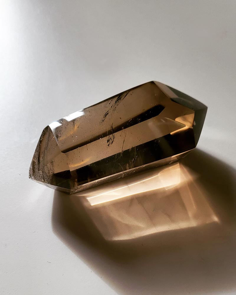 Smoky Quartz Double Point