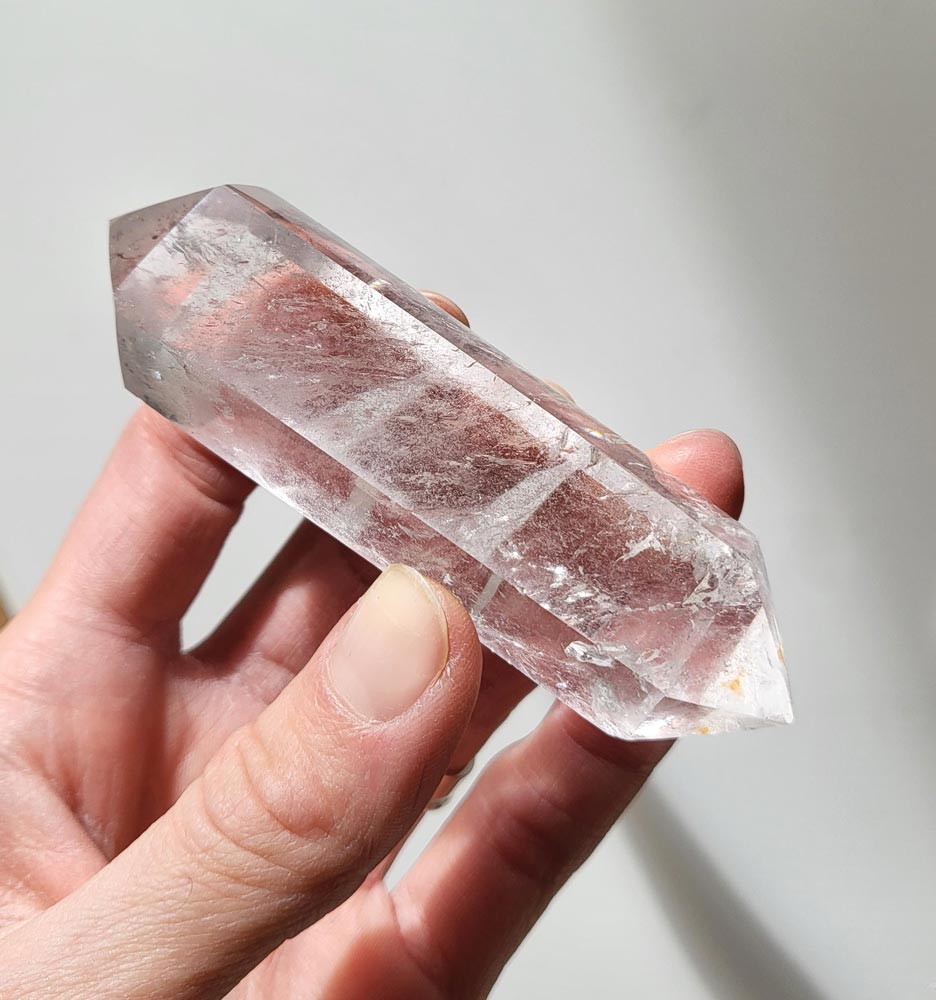 Rock Crystal Double Point