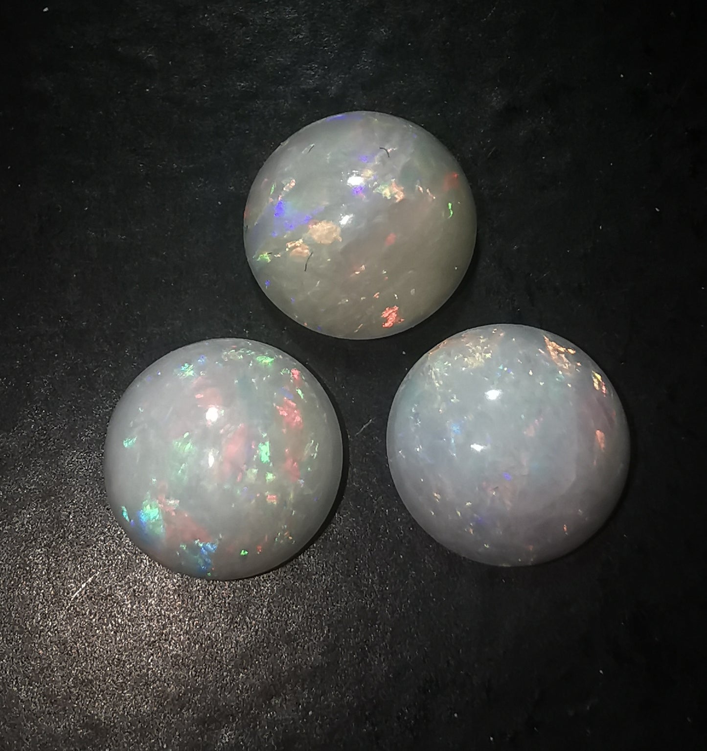 Australian White Opal Round 6 mm Lot