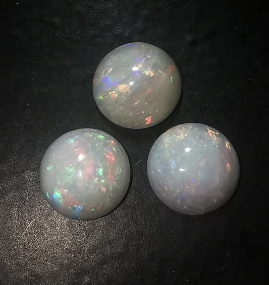 Australian White Opal Round 6 mm Lot