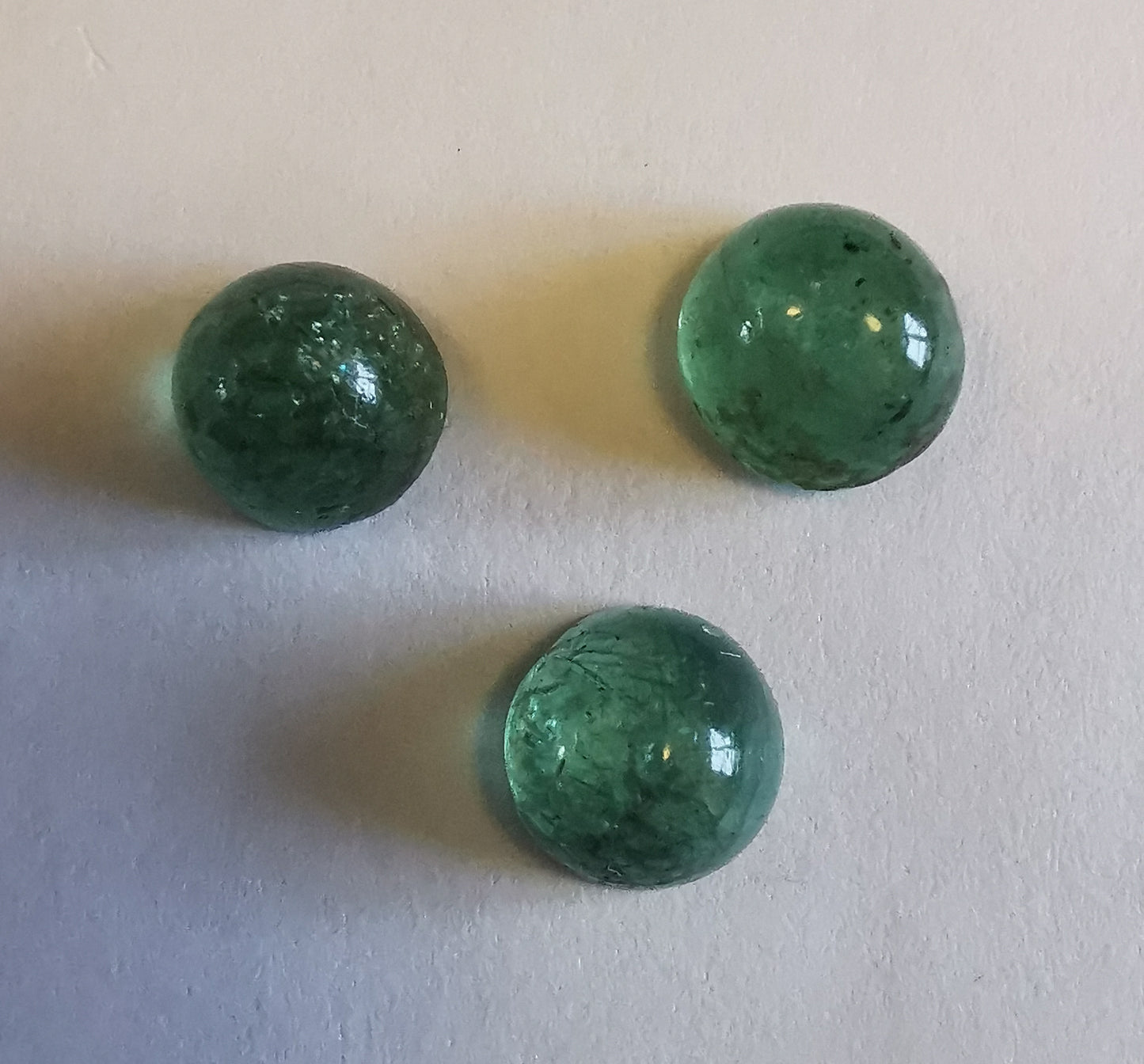 Cabochon Tourmaline Round 7 mm Lot