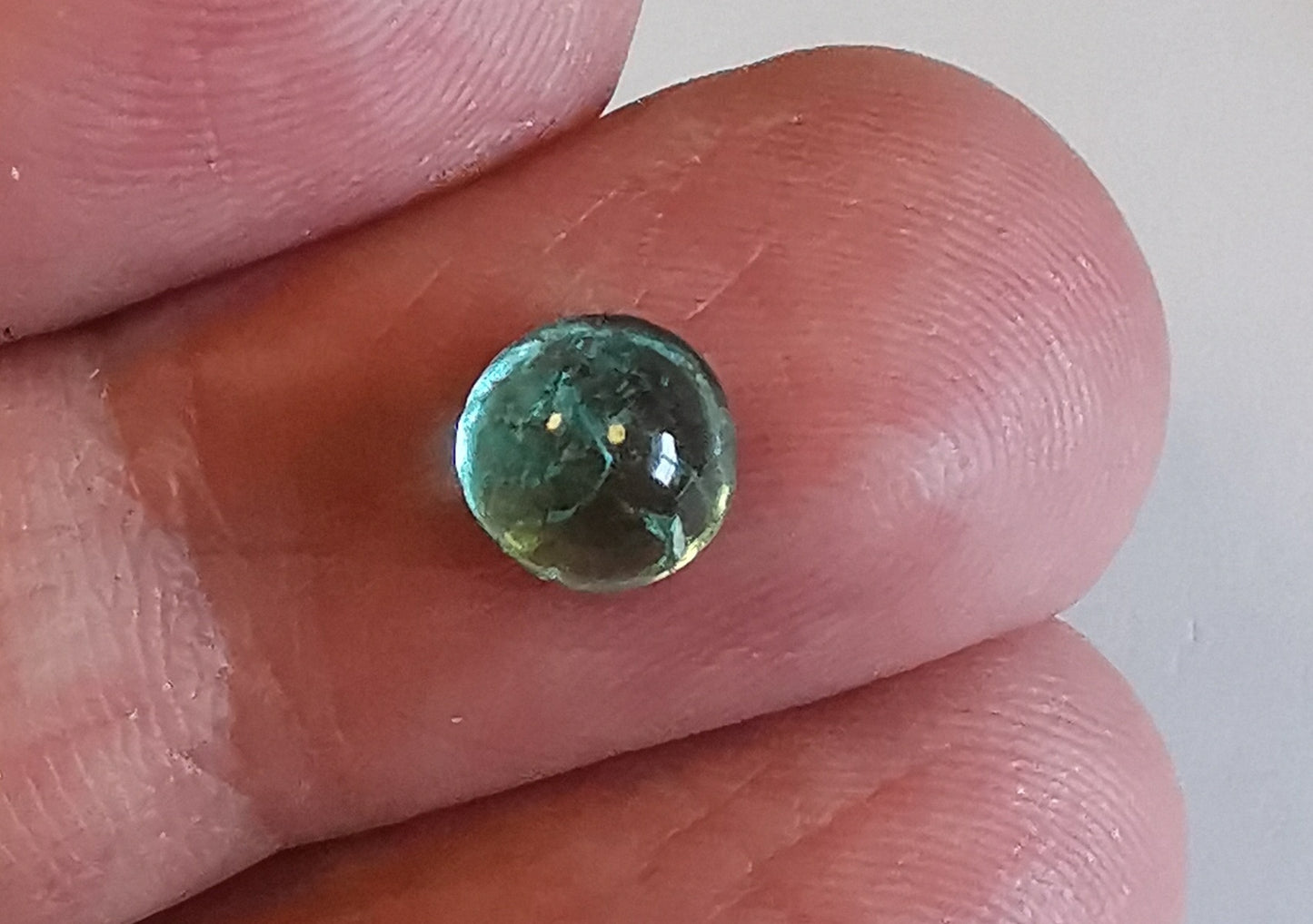 Cabochon Tourmaline Round 1.8 ct