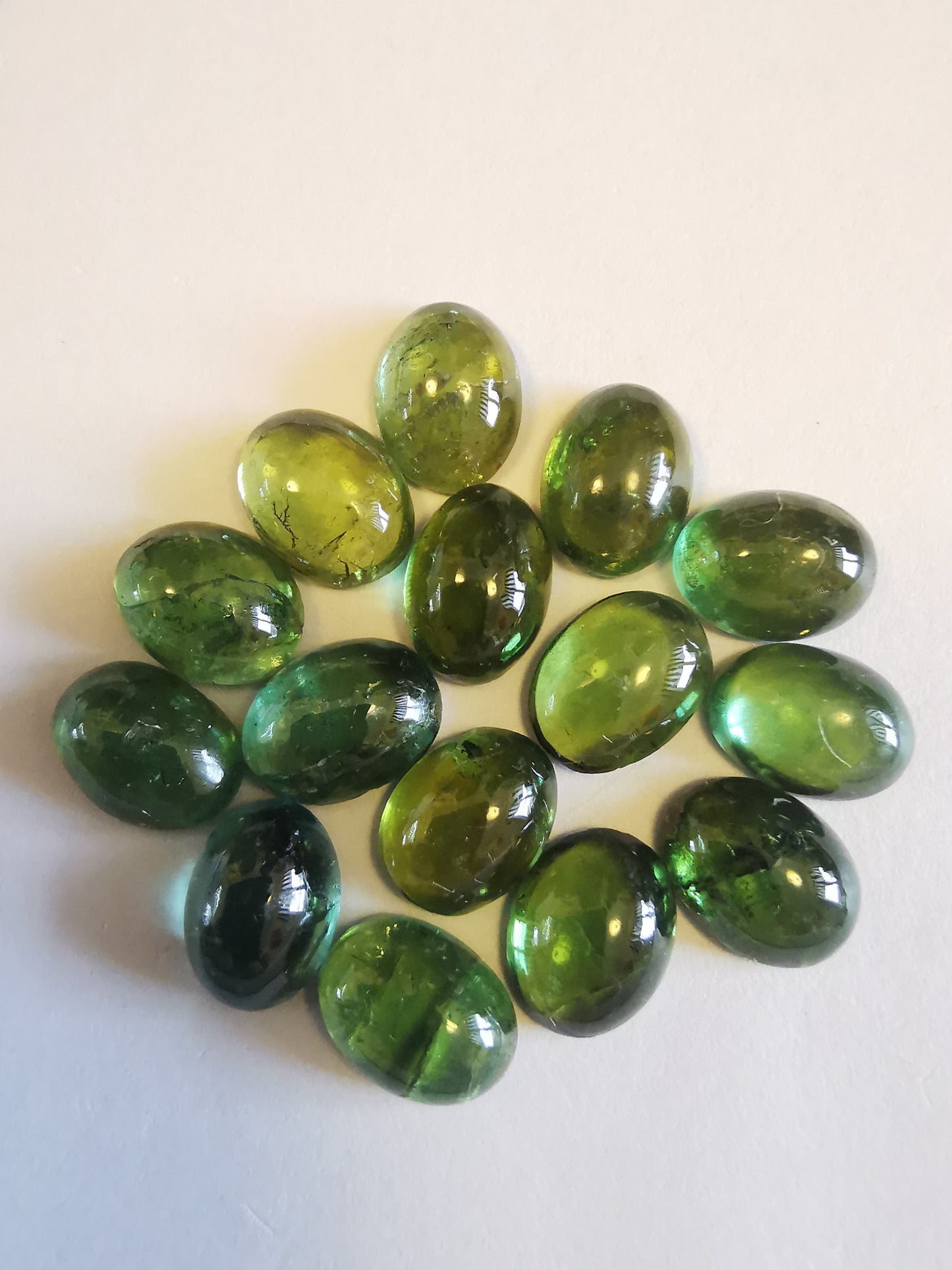Cabochon Tourmaline Oval 9x7 mm