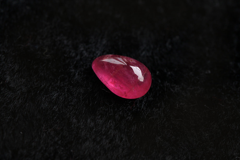 Ruby Cabochon Drop 1.54 ct