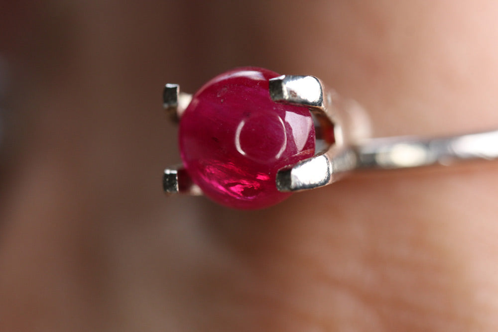 Ruby Cabochon Round 1.15 ct