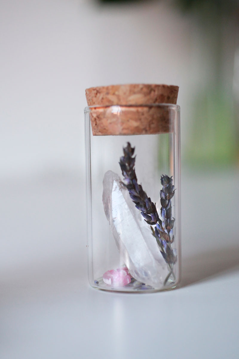 Crystal terrarium #1