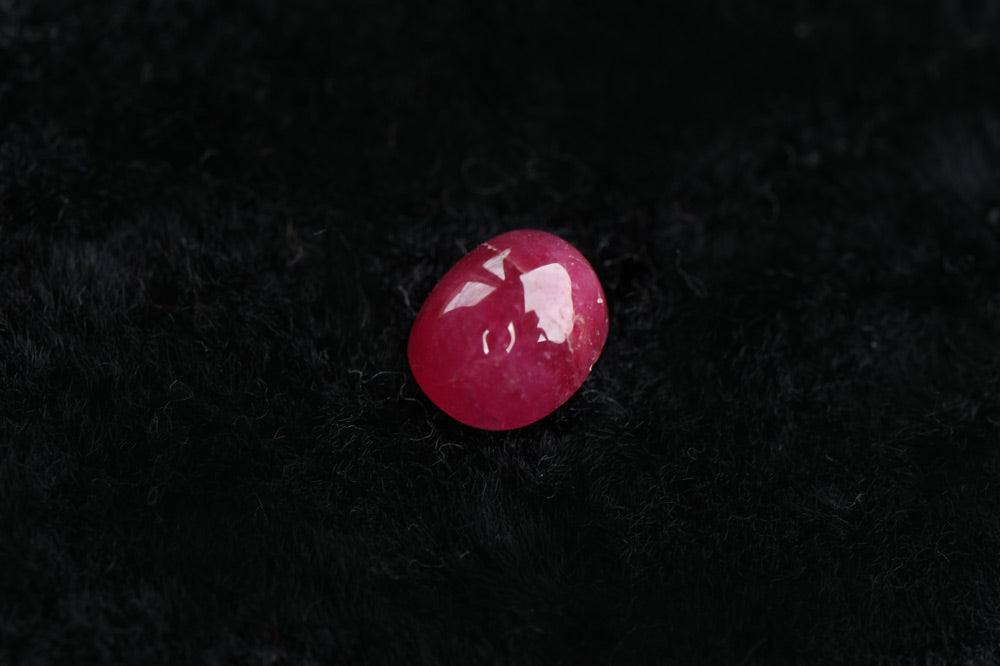 Ruby Cabochon Oval 1.45 ct