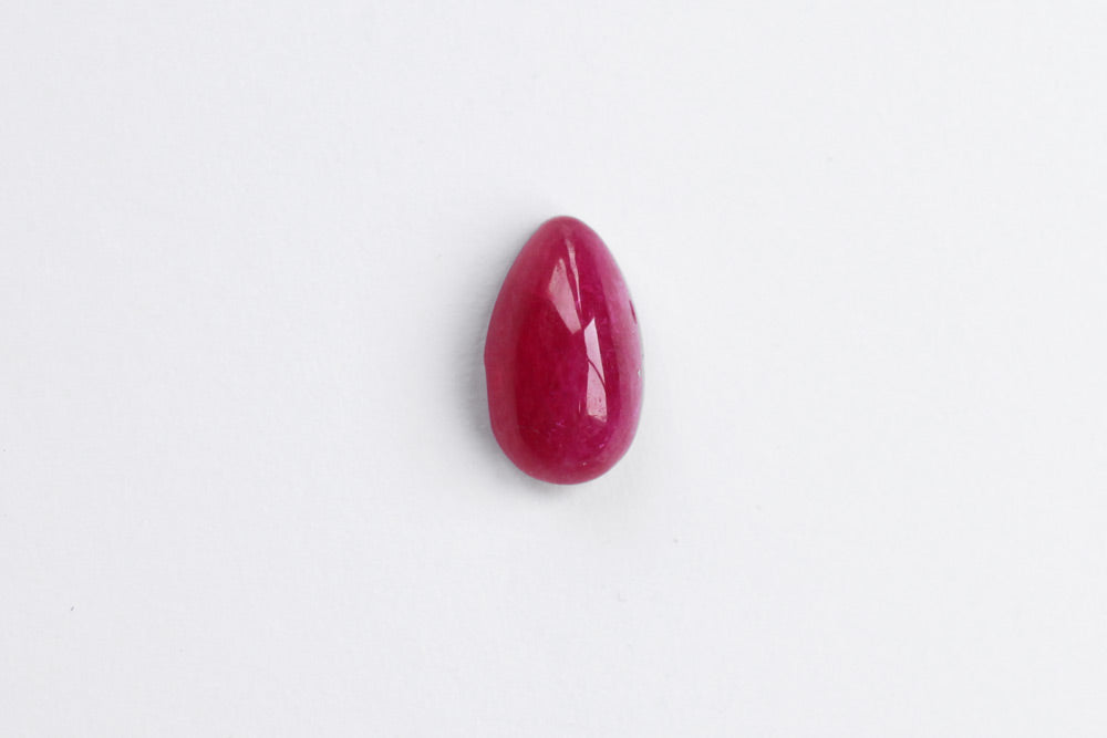 Ruby Cabochon Drop 1.3 ct