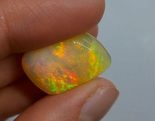 Wollo Opal Freeform Parallelogram 10.62 ct