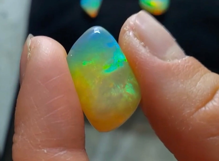 Wollo Opal Freeform Parallelogram 10.62 ct