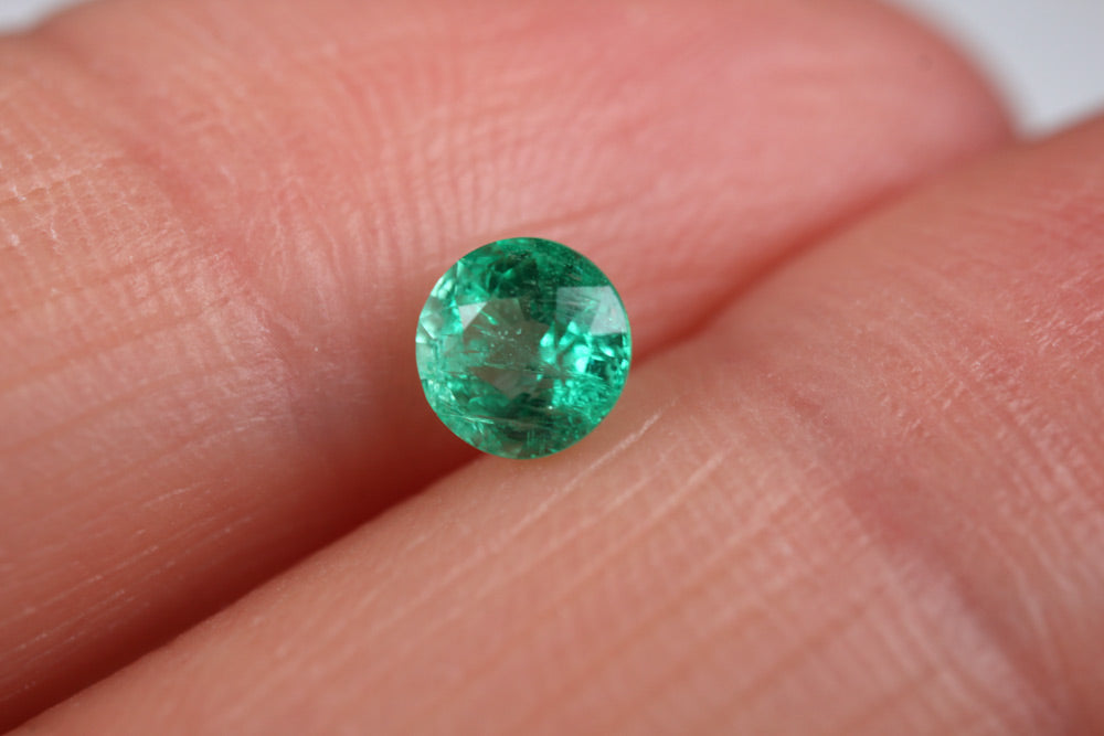 Shakiso Emerald round 0.42 ct
