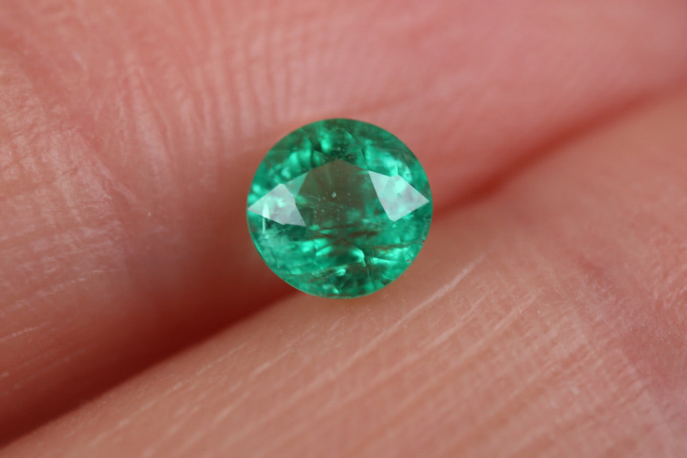 Shakiso Emerald round 0.42 ct