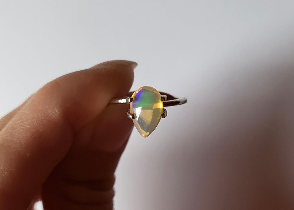 Crystal Wollo Opal Pear 1.73 ct