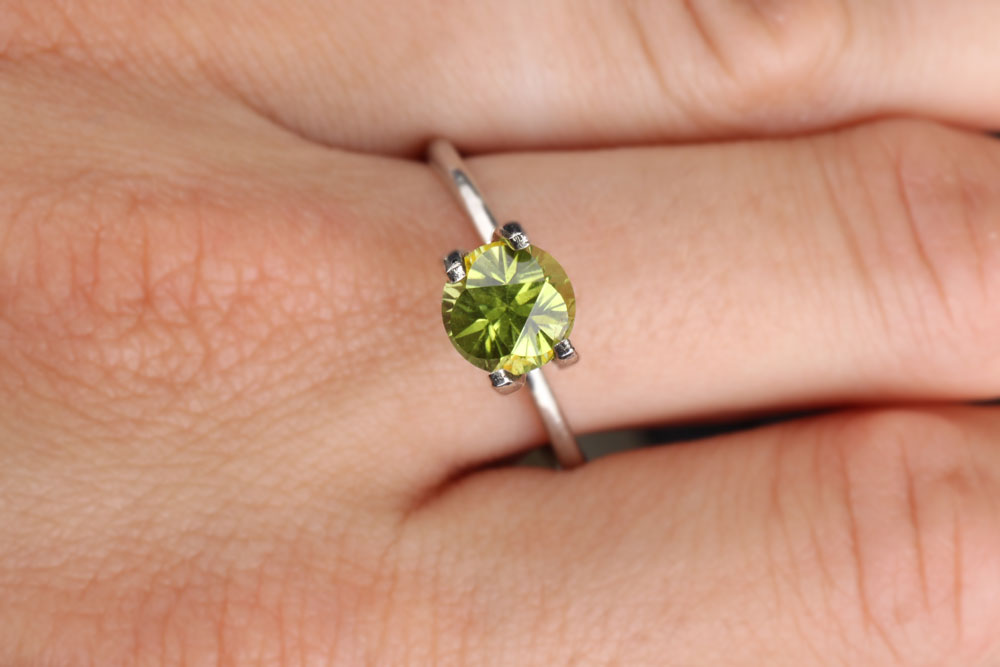 Peridot Round 1.45 ct