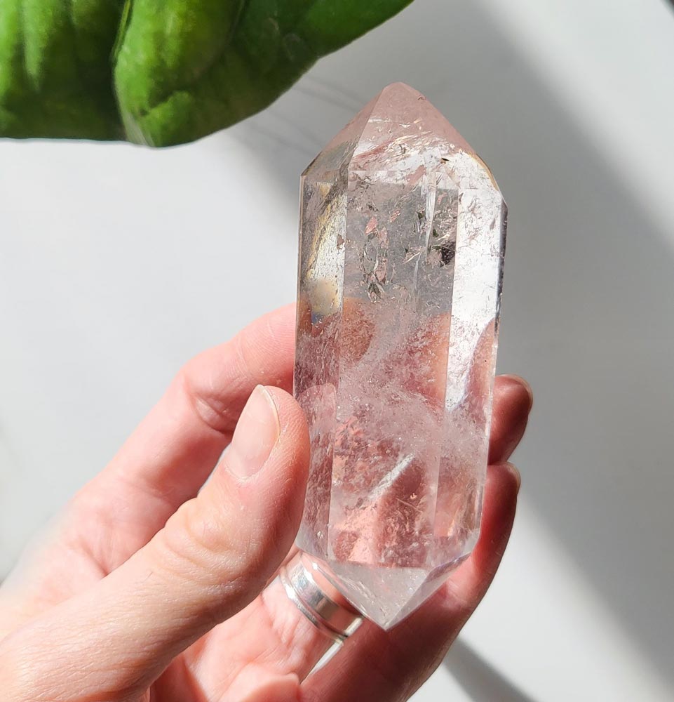 Rock Crystal Double Point