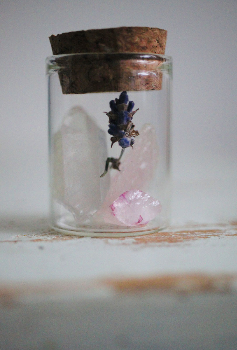 Crystal terrarium #6