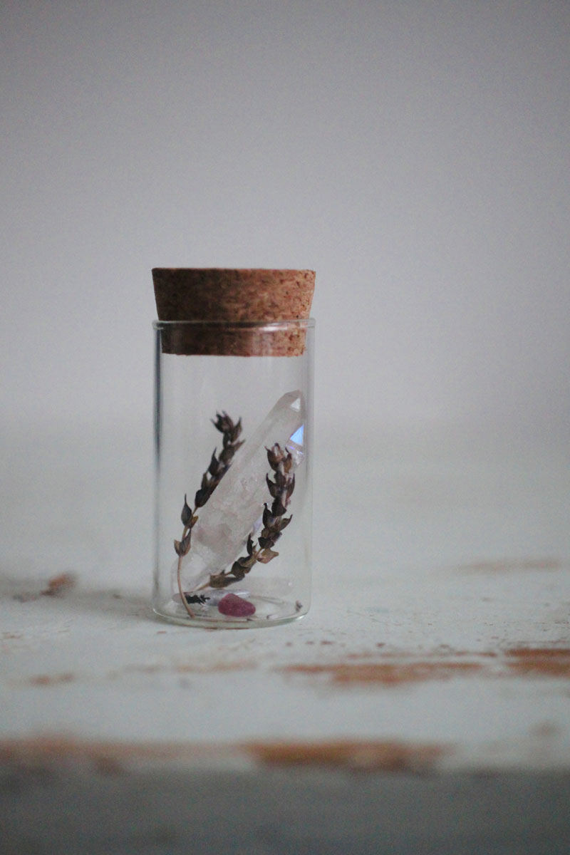 Crystal terrarium #1