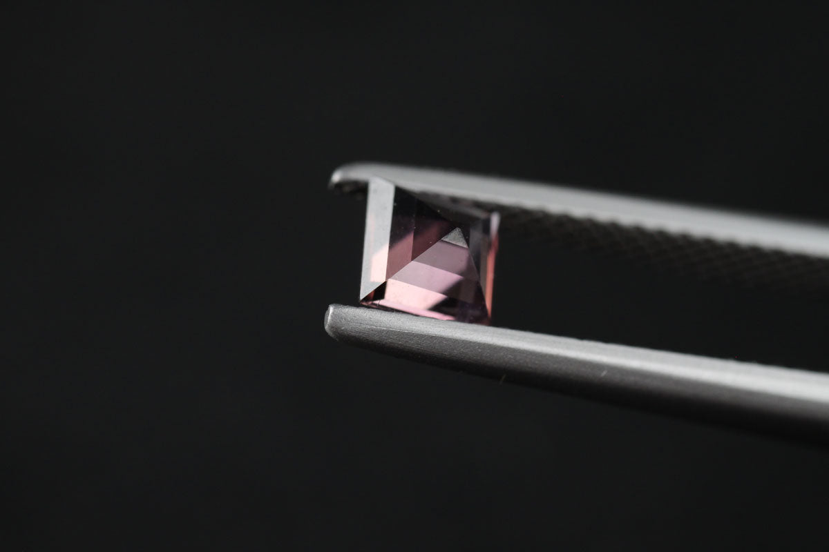 Purple Tourmaline Square 0.5 ct