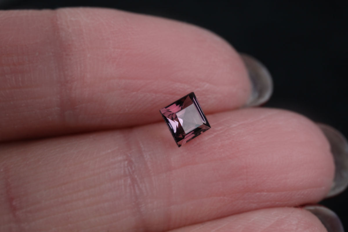 Purple Tourmaline Square 0.5 ct