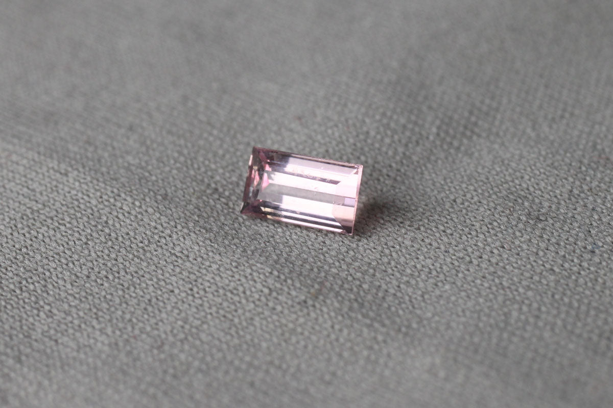 Pink Tourmaline Rectangle 0.5 ct