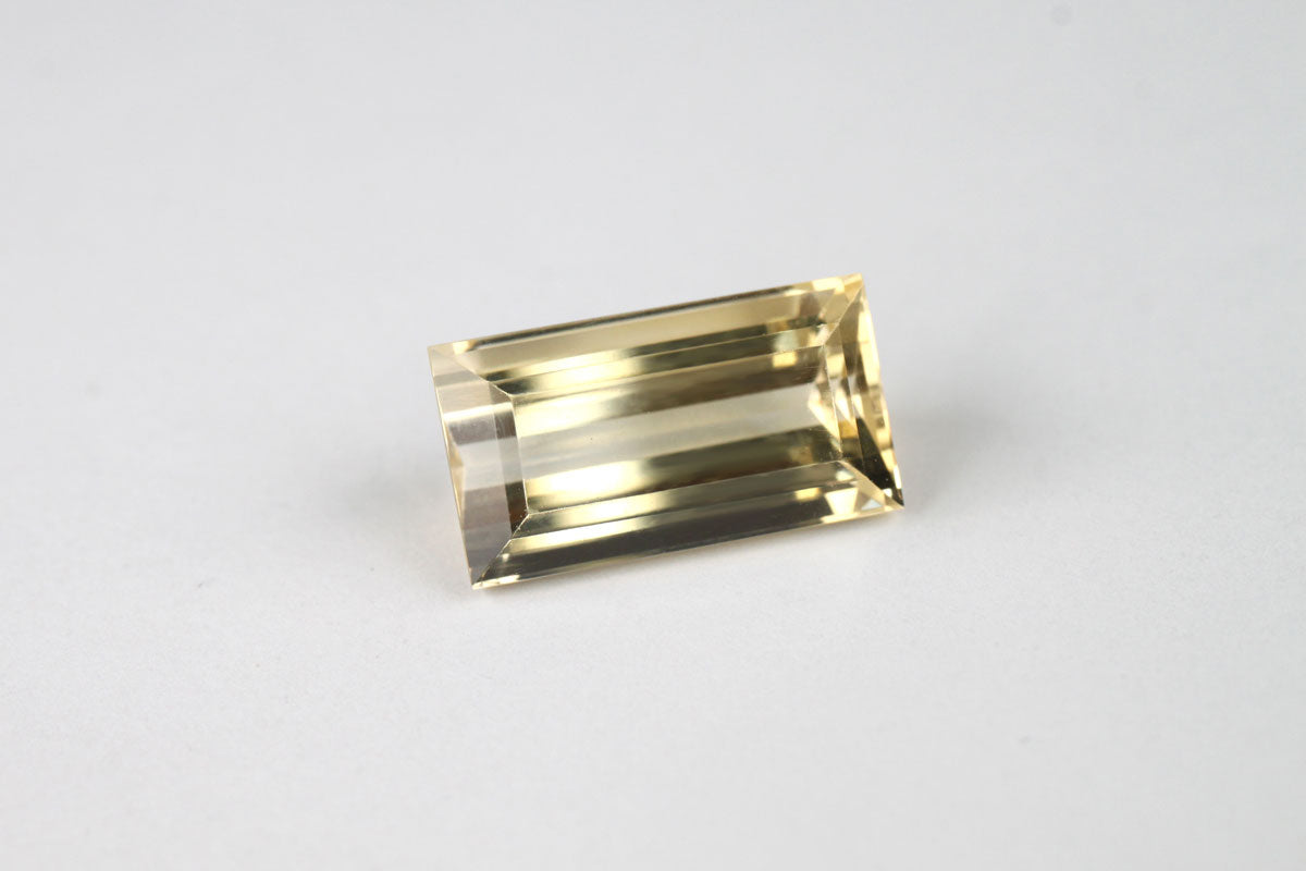 Heliodor Stepcut Rectangle 5.2 ct