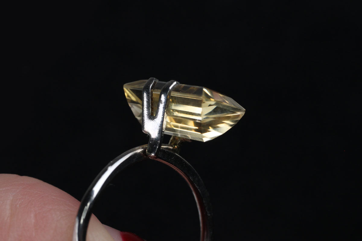 Heliodor Stepcut Rectangle 5.2 ct