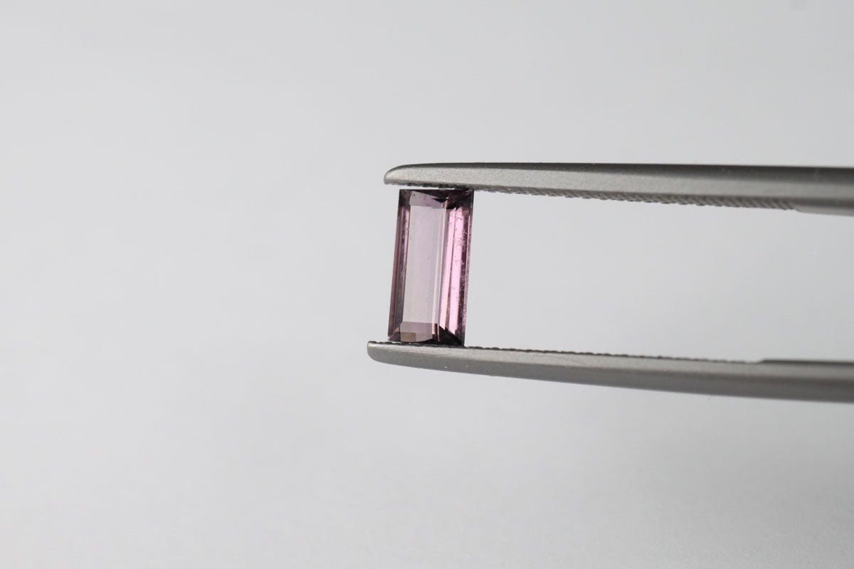 Purple Tourmaline Baguette 0.72 ct