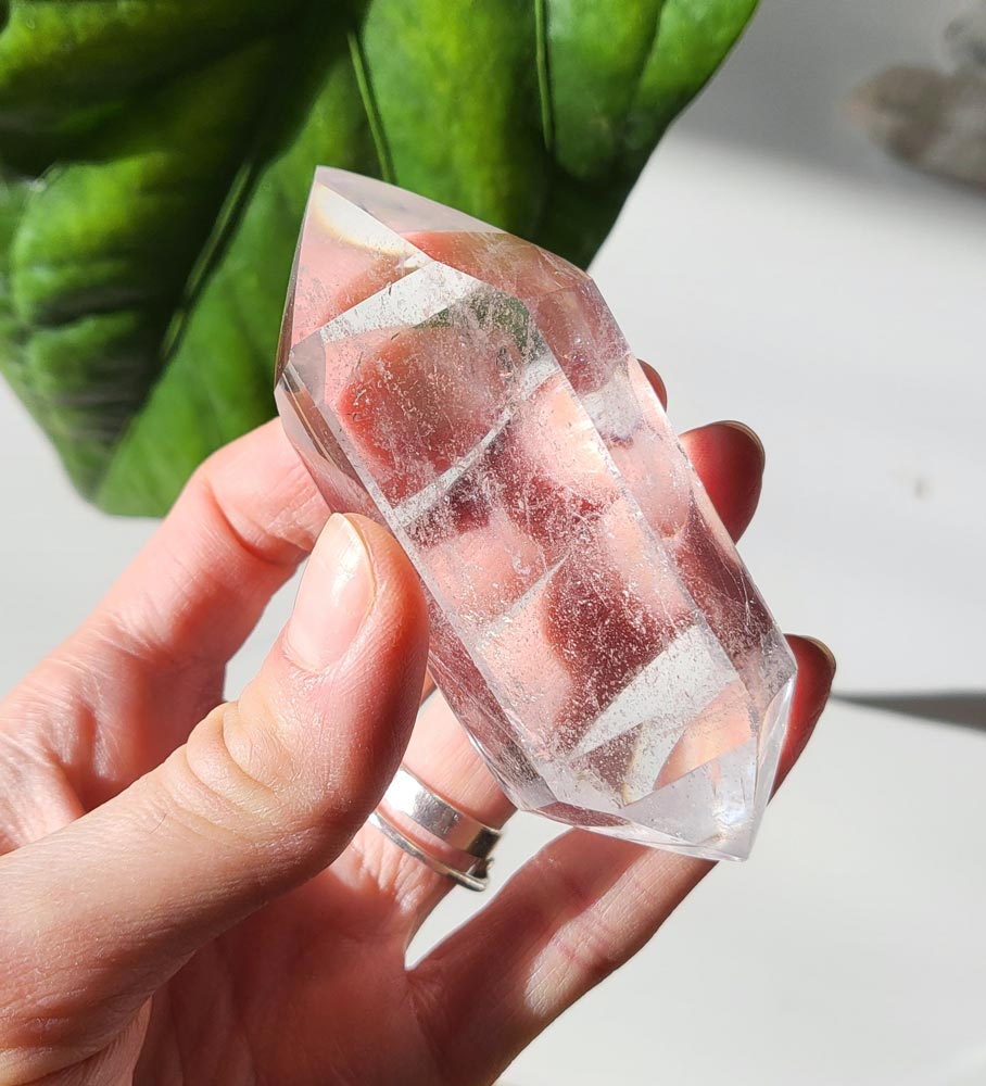 Rock Crystal Double Point