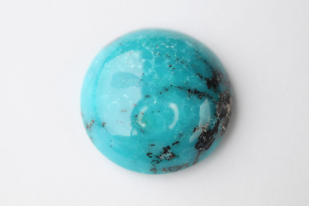 Turquoise Round Pair 19.1 ct