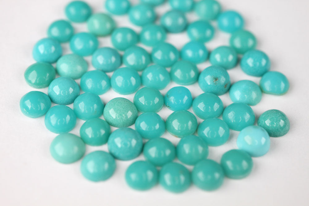 Turquoise Round 3.2-3.5 mm