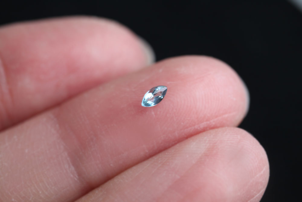 Aquamarine Marquise 4x2 mm