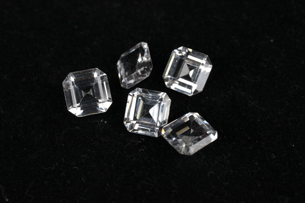 Rock Crystal Octagon Square 3.3 ct