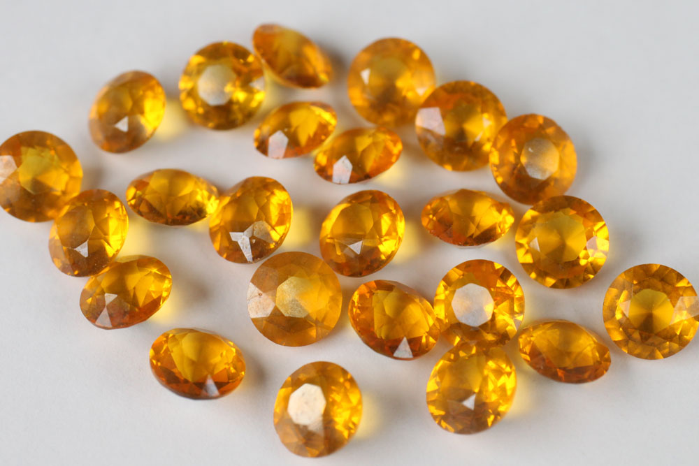 Citrine Round 5 mm