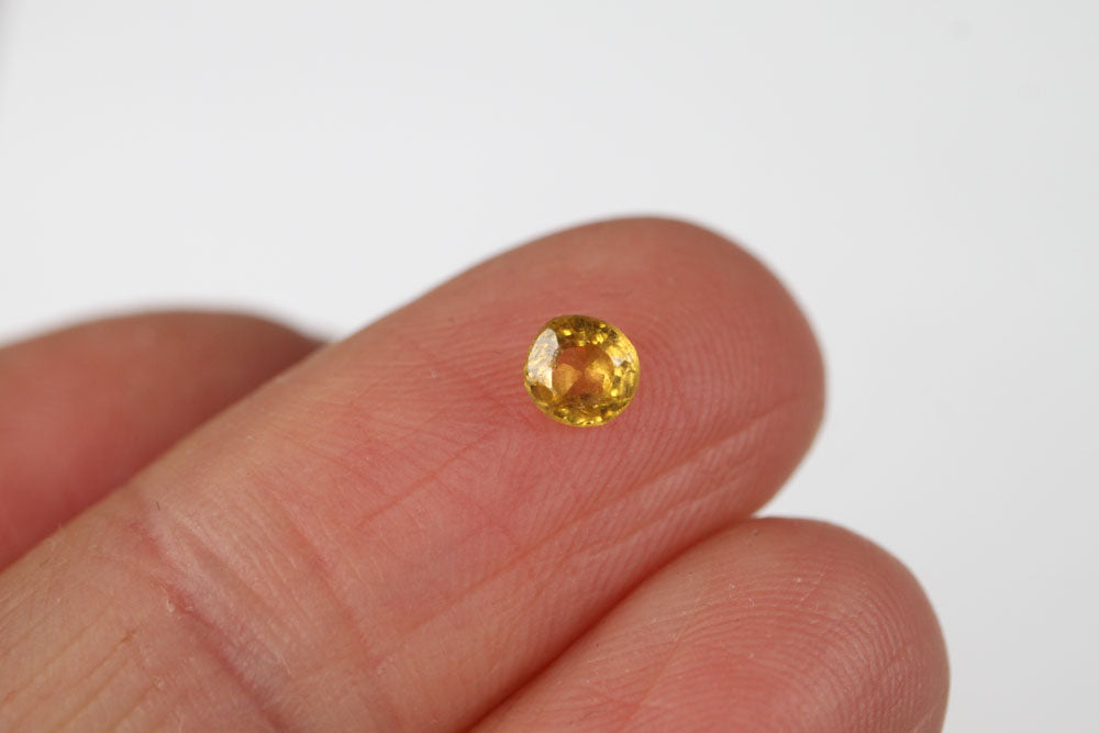 Citrine Round 4 mm