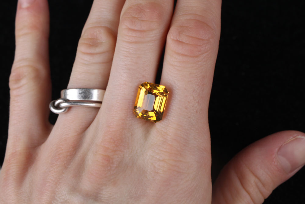 Citrine Octagon 5.2 ct