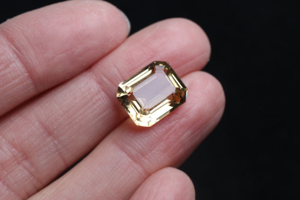 Citrine Octagon 5 ct