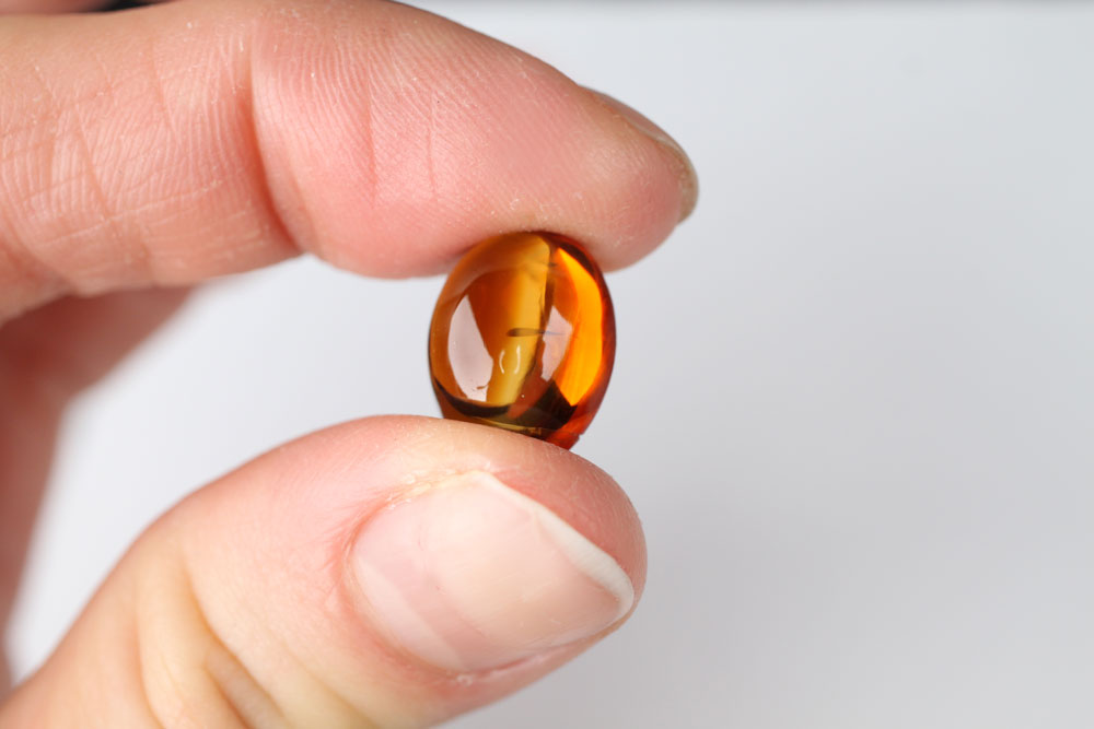 Citrine Cabochon Oval 6.8 ct
