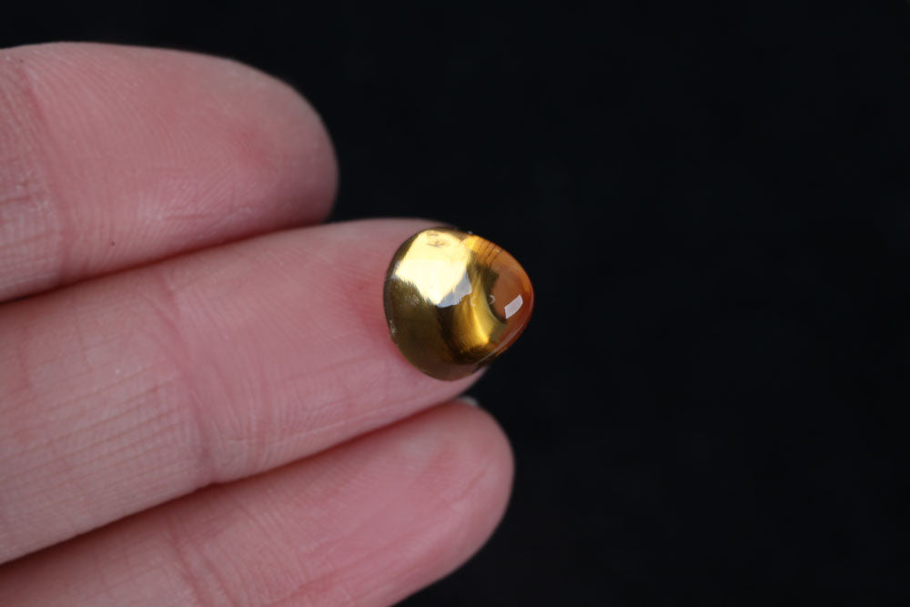 Citrine Cabochon Cone 5.02 ct