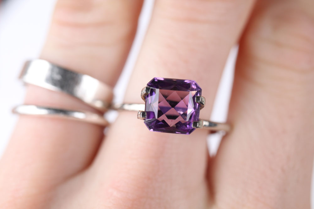 Amethyst Octagon/Square 2.2 ct