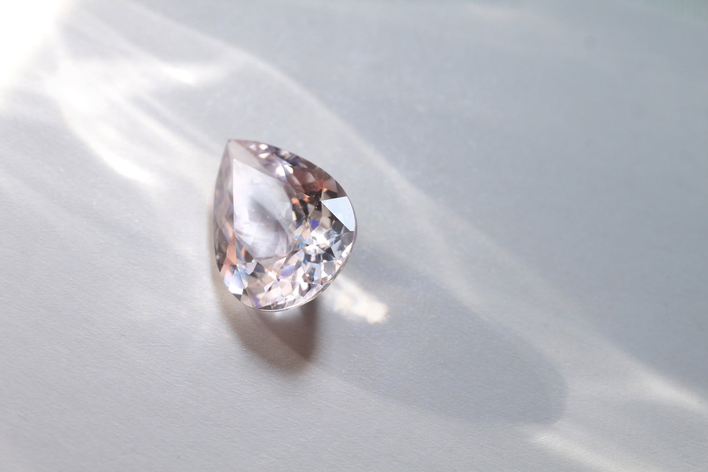 Morganite Pear 18.2 ct
