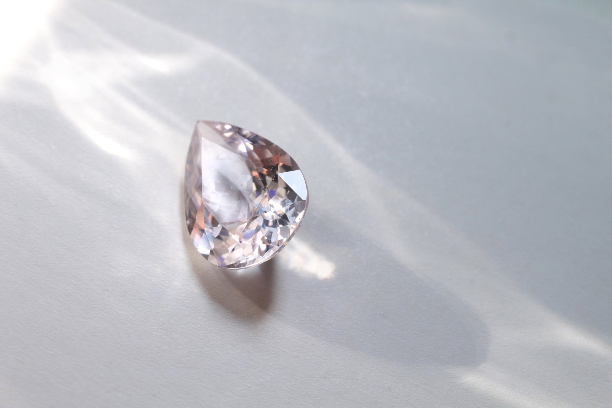 Morganite Pear 18.2 ct