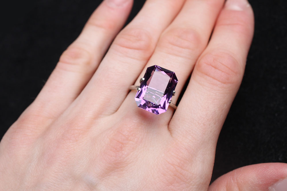 Amethyst Octagon 8.43 ct