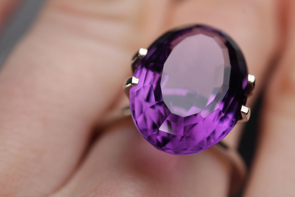 Amethyst Oval 9.01 ct
